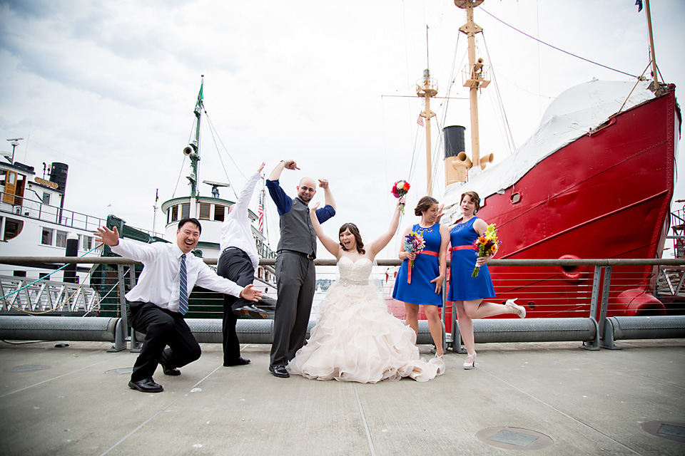 Mariah Gentry Photography Wedding Seattle Argosy Cruise Ships