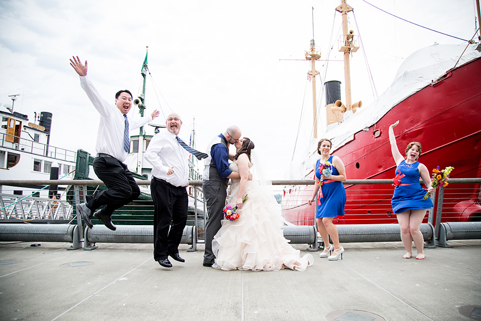 Mariah Gentry Photography Wedding Seattle Argosy Cruise Ships