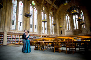 Mariah Gentry Photography Engagement Session at the Suzzallo Library in Seattle